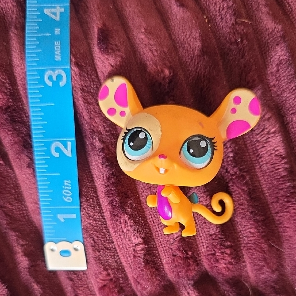 LPS Rat With Purple Polka Dots